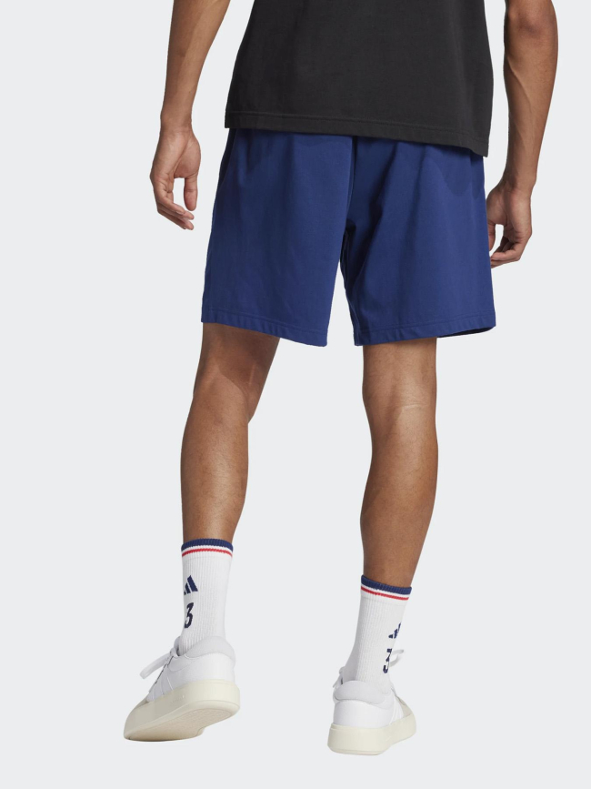 Short de sport m lin bleu marine homme - Adidas