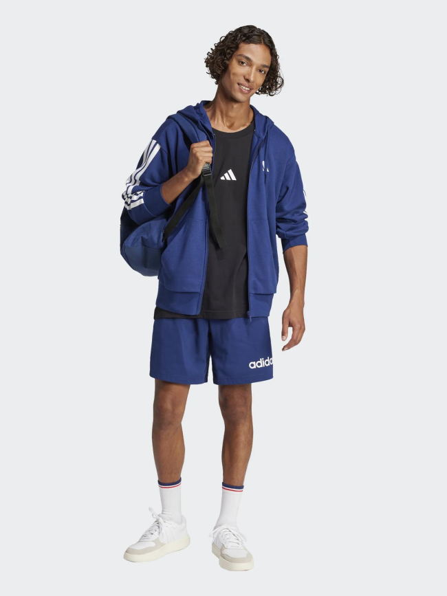 Short de sport m lin bleu marine homme - Adidas