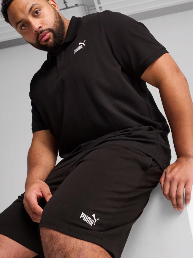 Short de sport essentials logo no.1 noir homme - Puma
