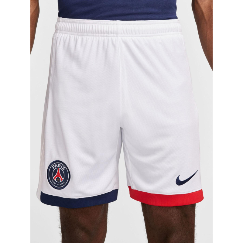 Short de football stadium psg exterieur 24/25 blanc homme - Nike