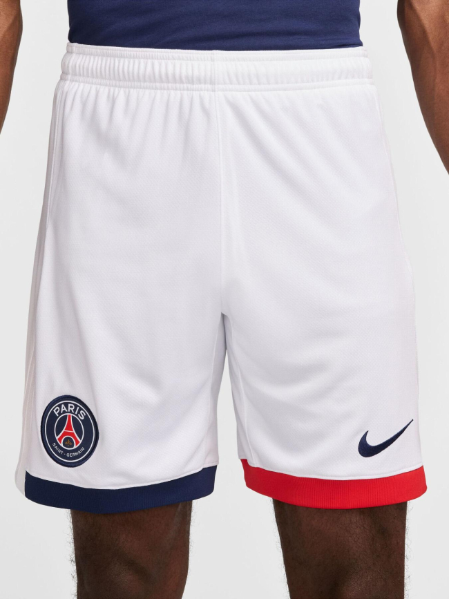 Short de football stadium psg exterieur 24/25 blanc homme - Nike