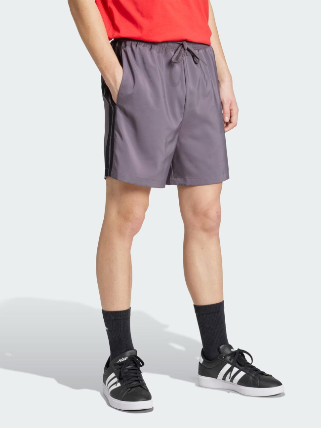 Short de sport 3s chelsea gris homme - Adidas