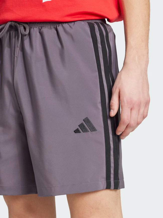 Short de sport 3s chelsea gris homme - Adidas