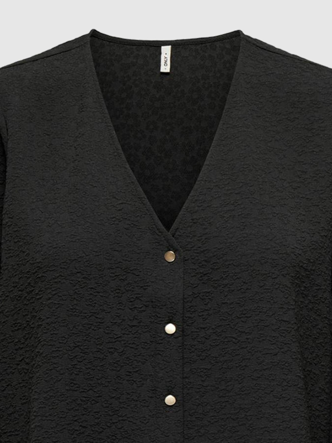 Chemisier onlsvenda noir femme - Only