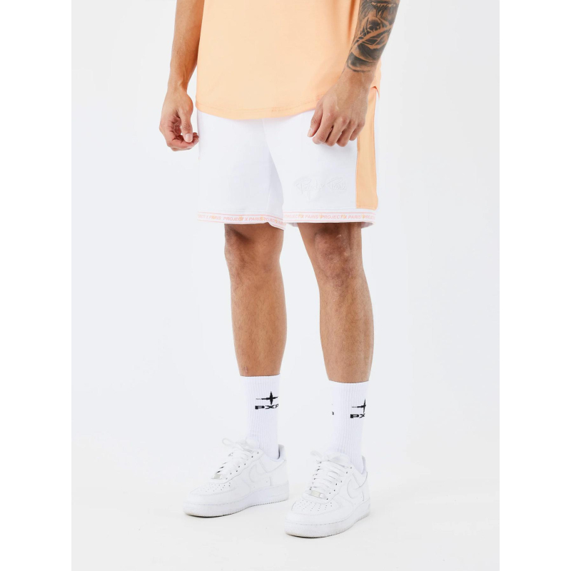 Short signature dégradé blanc homme - Project X Paris