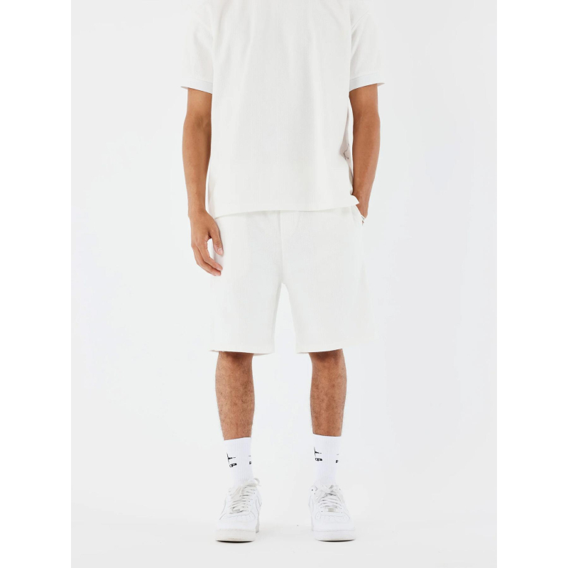 Short en maille blanc homme - Project X Paris
