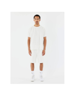 Short en maille blanc homme - Project X Paris