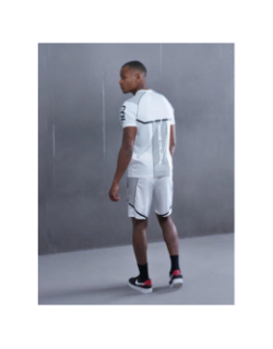 Short de sport baltirun blanc homme - Comme Des Loups