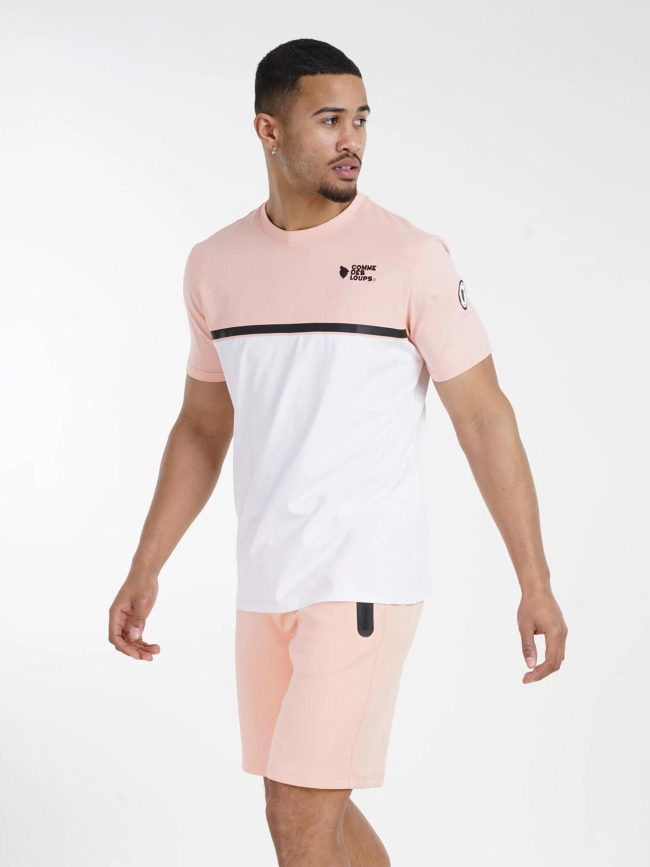 Short jogging everest rose homme - Comme Des Loups