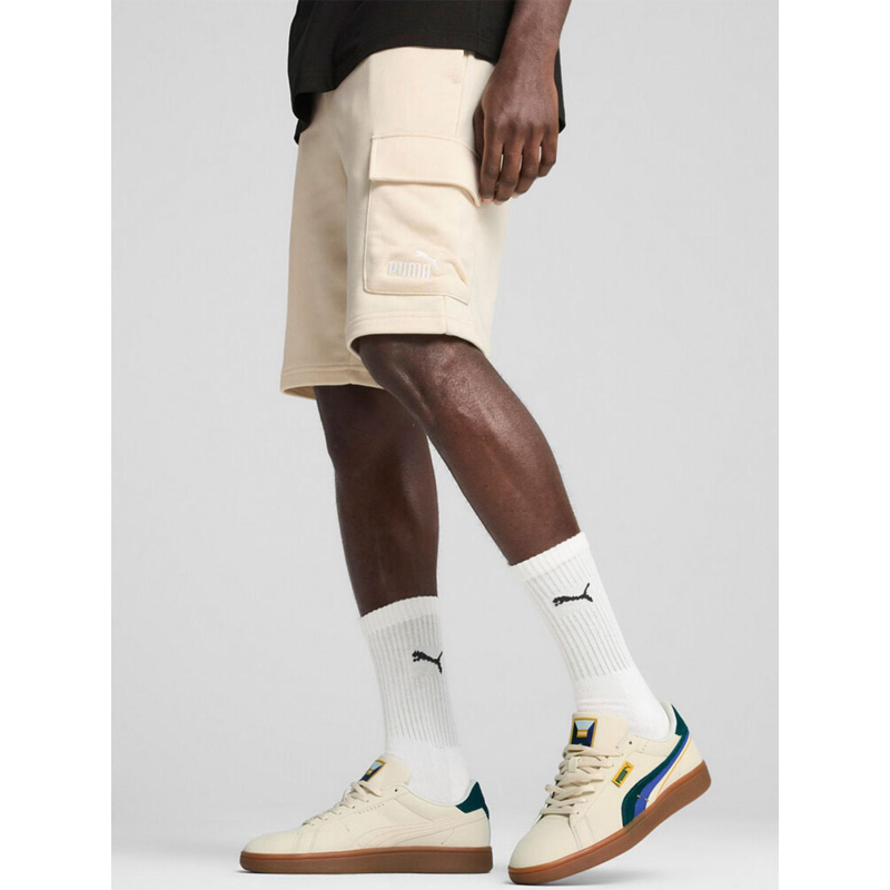 Short cargo essentials no.1 écru homme - Puma