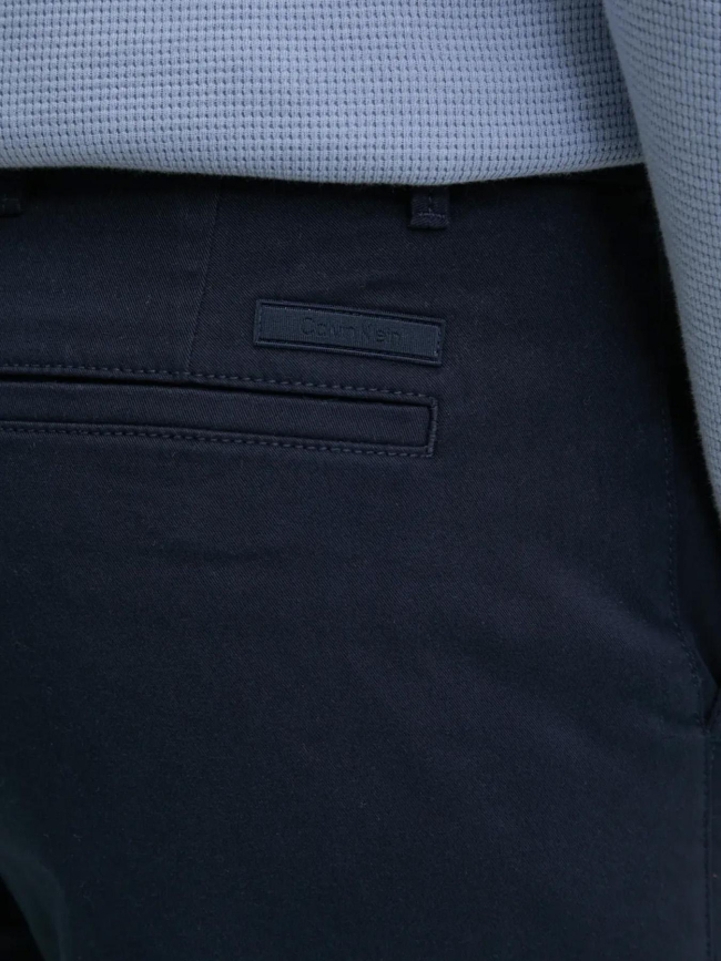 Short modern twill regular bleu marine homme - Calvin Klein