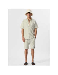 Short rayé akuma blanc homme - Teddy Smith