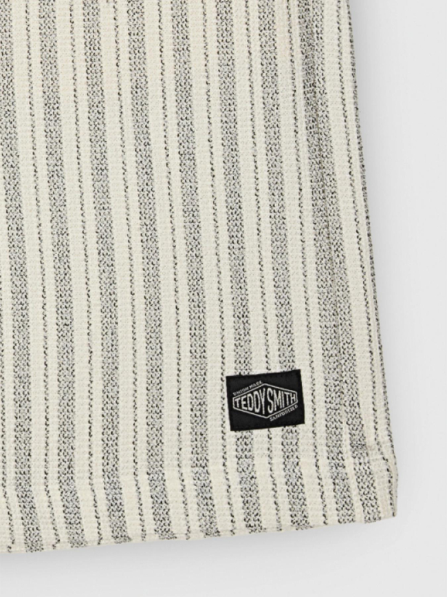 Short rayé akuma blanc homme - Teddy Smith