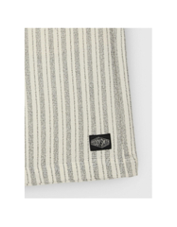 Short rayé akuma blanc homme - Teddy Smith