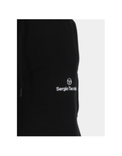 Short de sport molleton fabbey fleece noir homme - Sergio Tacchini