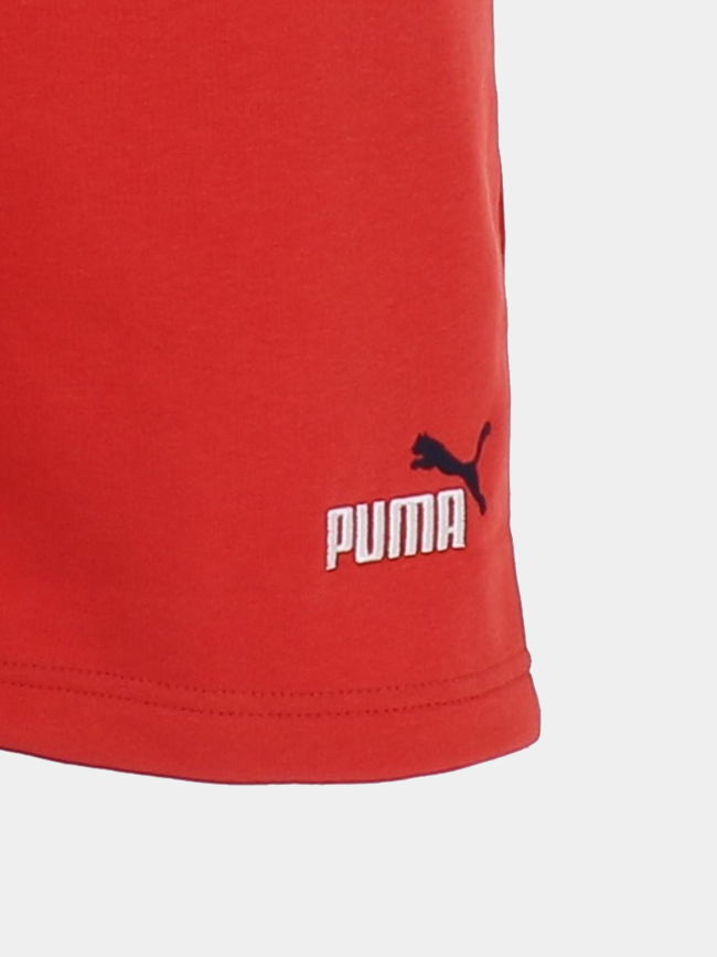 Short de sport essentials color no.1 rouge homme - Puma