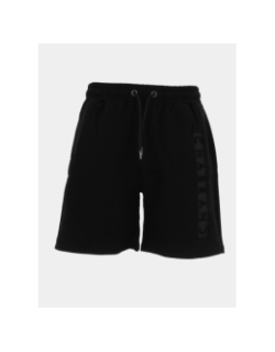 Short jogging logo relief noir homme - Chabrand