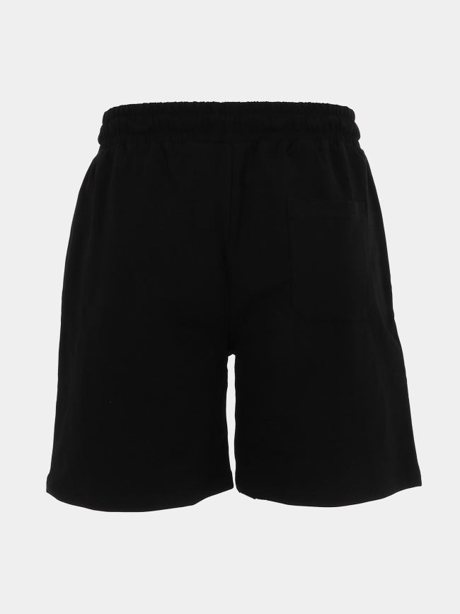Short jogging logo relief noir homme - Chabrand