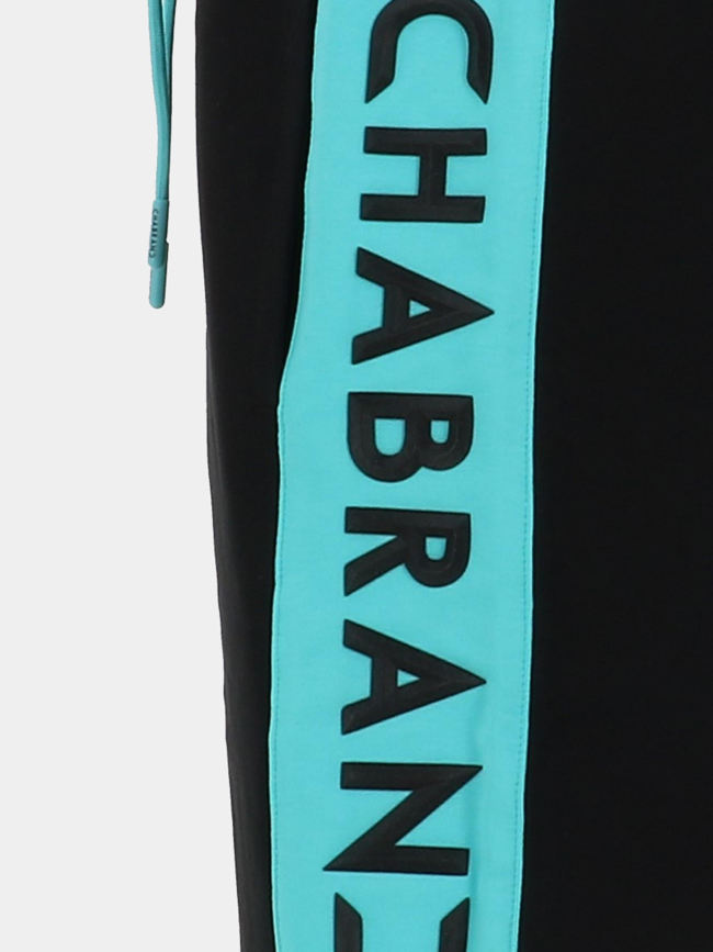 Short jogging block noir bleu homme - Chabrand