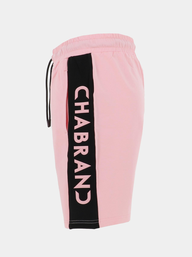 Short jogging block rose homme - Chabrand