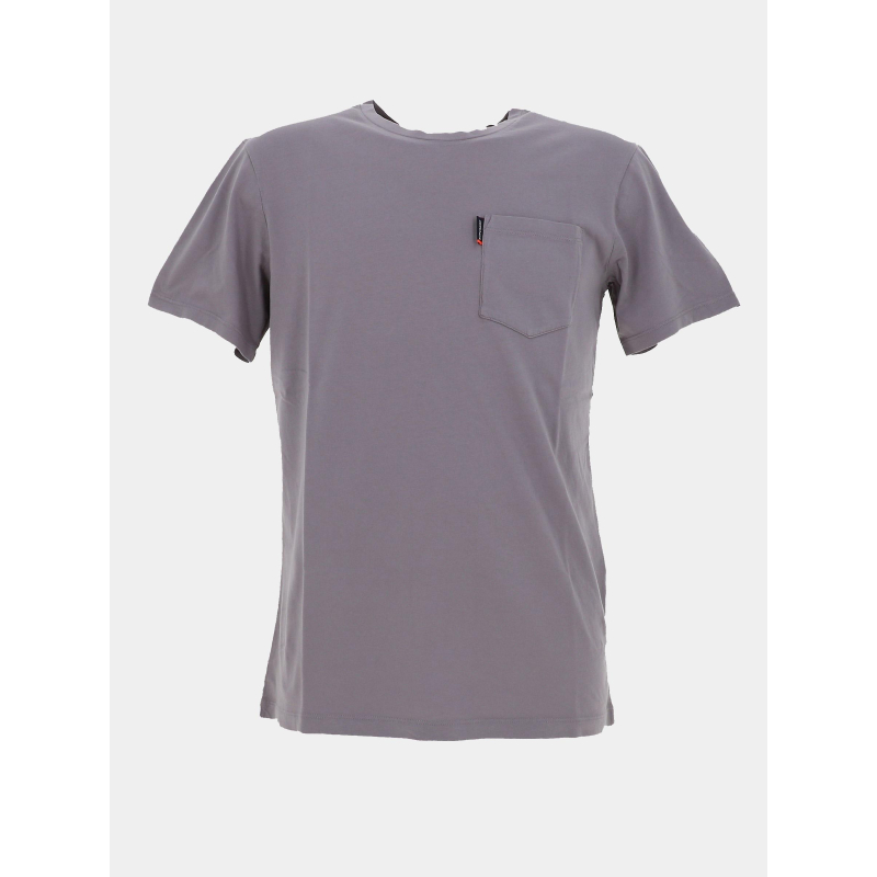 T-shirt à poche classic gris homme - Superdry