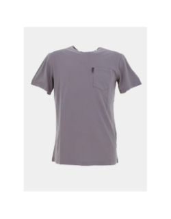 T-shirt à poche classic gris homme - Superdry