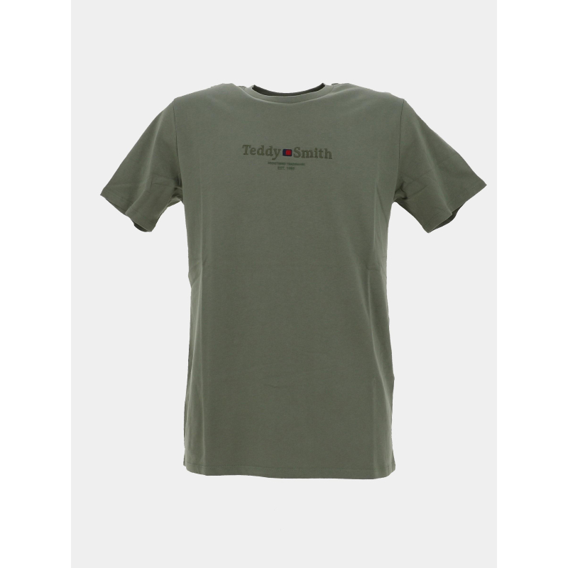 T-shirt à manches courtes t-jim kaki homme - Teddy Smith