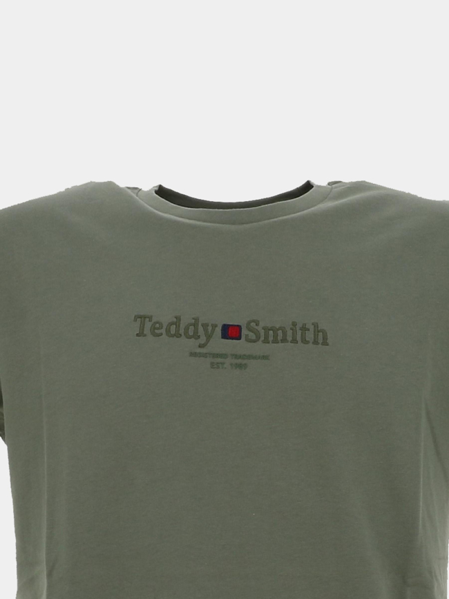 T-shirt à manches courtes t-jim kaki homme - Teddy Smith