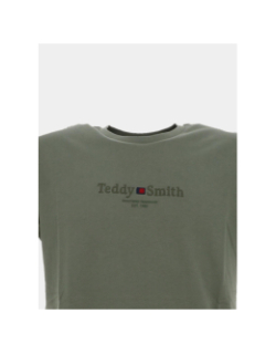 T-shirt à manches courtes t-jim kaki homme - Teddy Smith