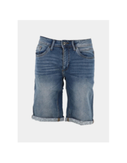 Short en jean bleach delavé bleu homme - Rms 26