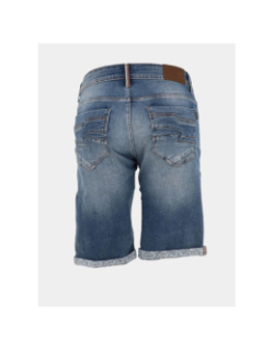 Short en jean bleach delavé bleu homme - Rms 26