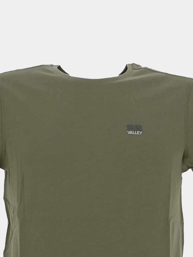 T-shirt manches courtes cliron vert homme - Sun Valley