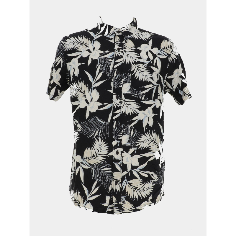 Chemise à manches courtes floral lemnas noir homme - Quiksilver