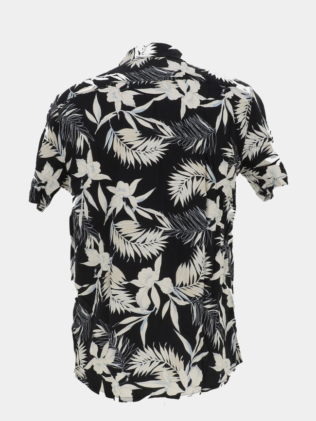 Chemise à manches courtes floral lemnas noir homme - Quiksilver