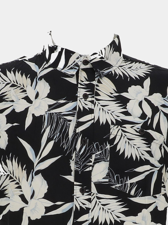 Chemise à manches courtes floral lemnas noir homme - Quiksilver