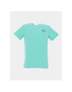 T-shirt yucatan ice vert bleu homme - Helvetica