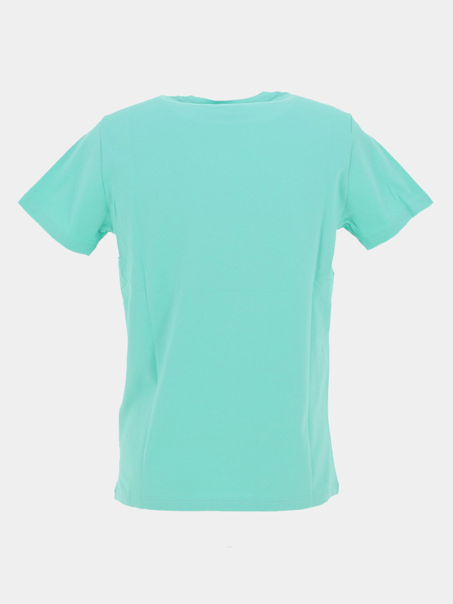 T-shirt yucatan ice vert bleu homme - Helvetica