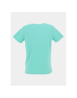 T-shirt yucatan ice vert bleu homme - Helvetica