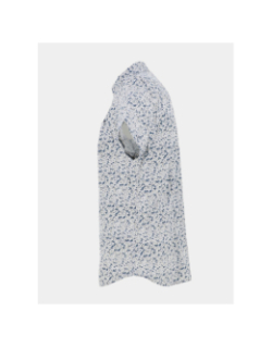 Chemise en popeline à motif floral blanc homme - Rms 26