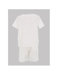Ensemble chemise bermuda blanc homme - Rms 26