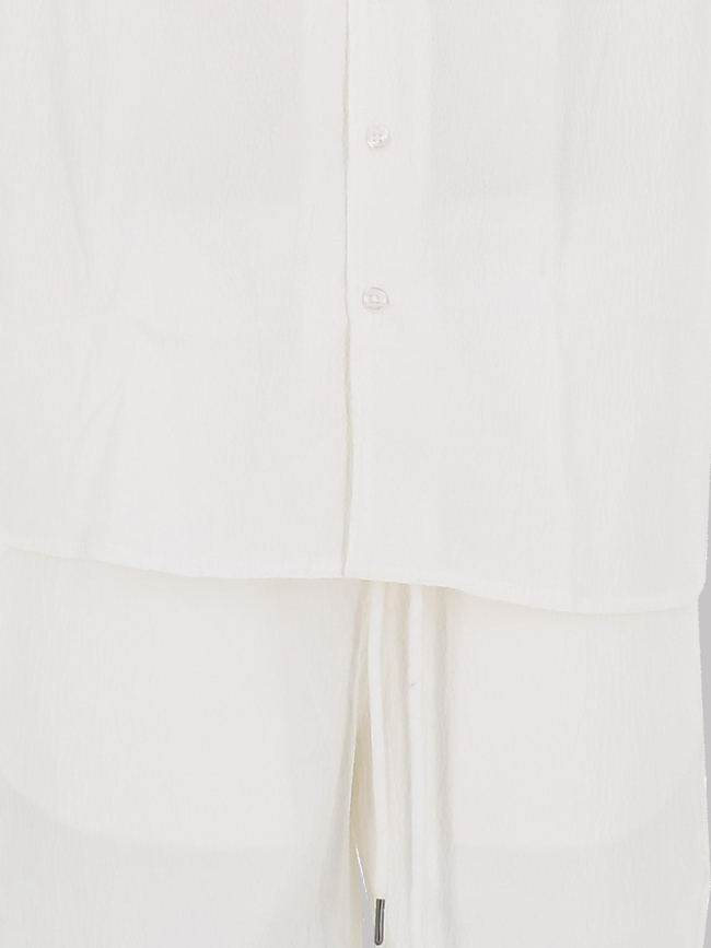 Ensemble chemise bermuda blanc homme - Rms 26