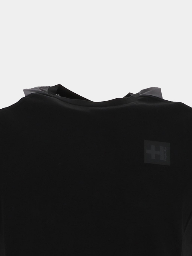 T-shirt lincoln noir homme - Helvetica