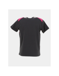 T-shirt lincoln gris rose homme - Helvetica