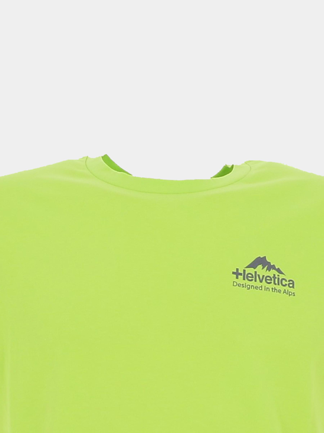 T-shirt yucatan vert homme - Helvetica