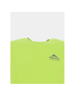 T-shirt yucatan vert homme - Helvetica