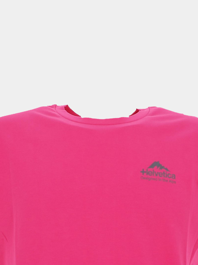 T-shirt yucatan rose homme - Helvetica