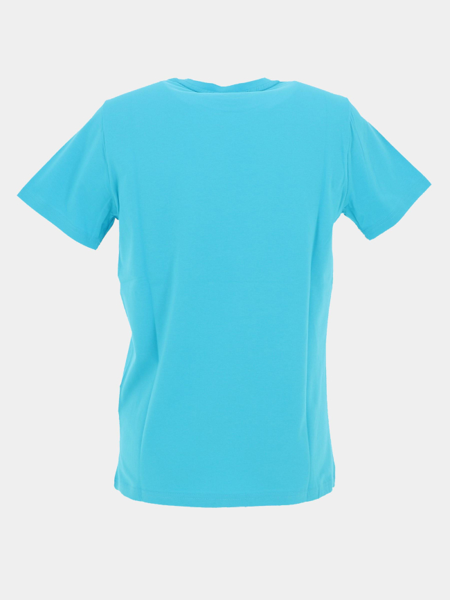T-shirt yucatan bleu turquoise homme - Helvetica