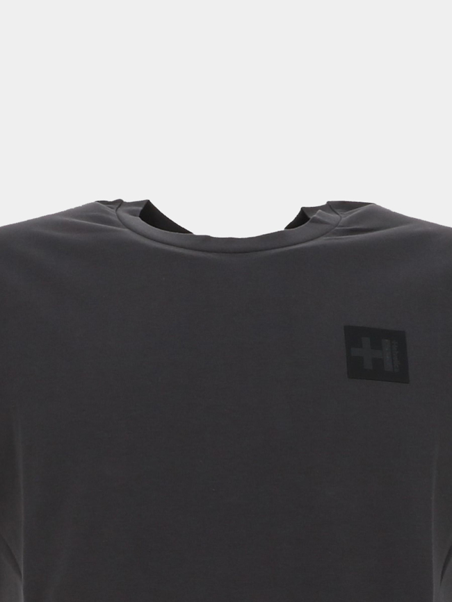 T-shirt quintana gris anthracite homme - Helvetica