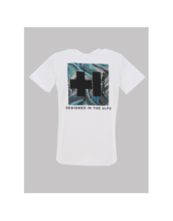 T-shirt à manches courtes limon blanc homme - Helvetica