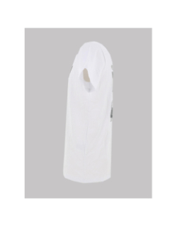 T-shirt à manches courtes limon blanc homme - Helvetica